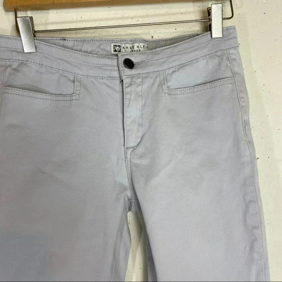 Anne Klein Jeans 2 gray slim capris‎ - Picture 4 of 9
